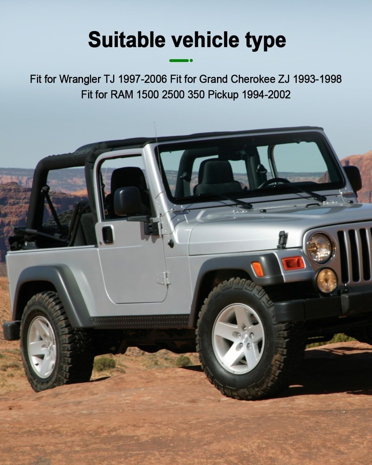 2 Pair Front Rear Bump Stop Replace 52087636AC Fit for Wrangler TJ 1997-2006 …