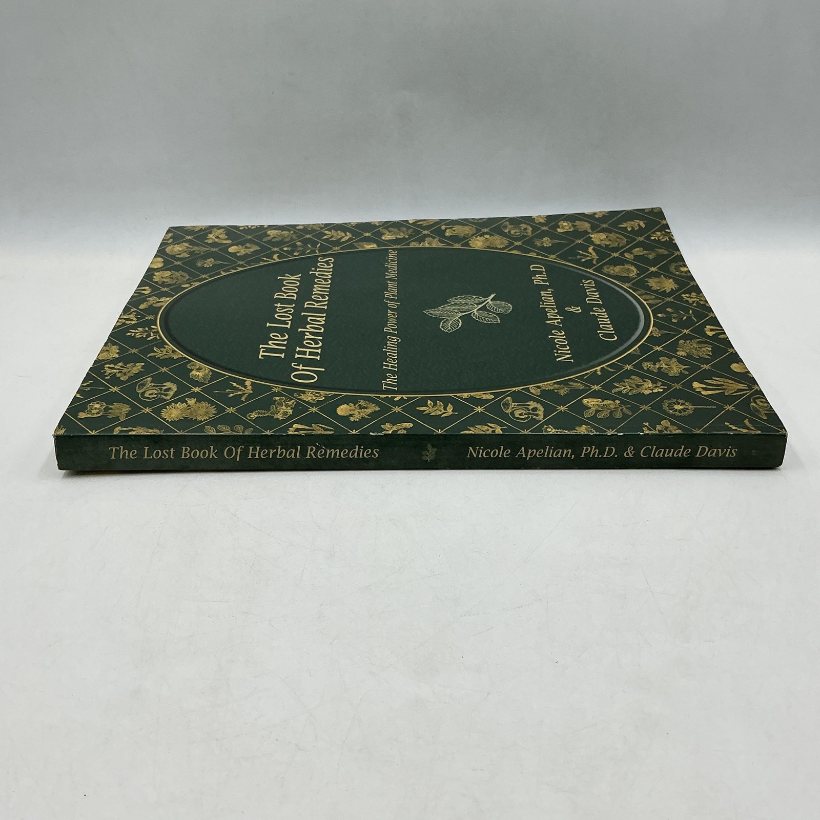 THE LOST BOOK OF HERBAL REMEDIES NICOLE APELIAN CLAUDE DAVIS 2021 PAPERBACK