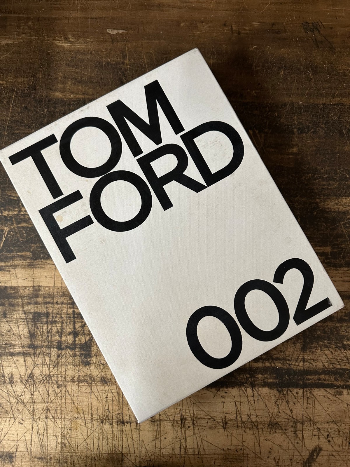 Tom Ford 002 – To Ford, Hard Cover with slip case – Good Condition (Book)
