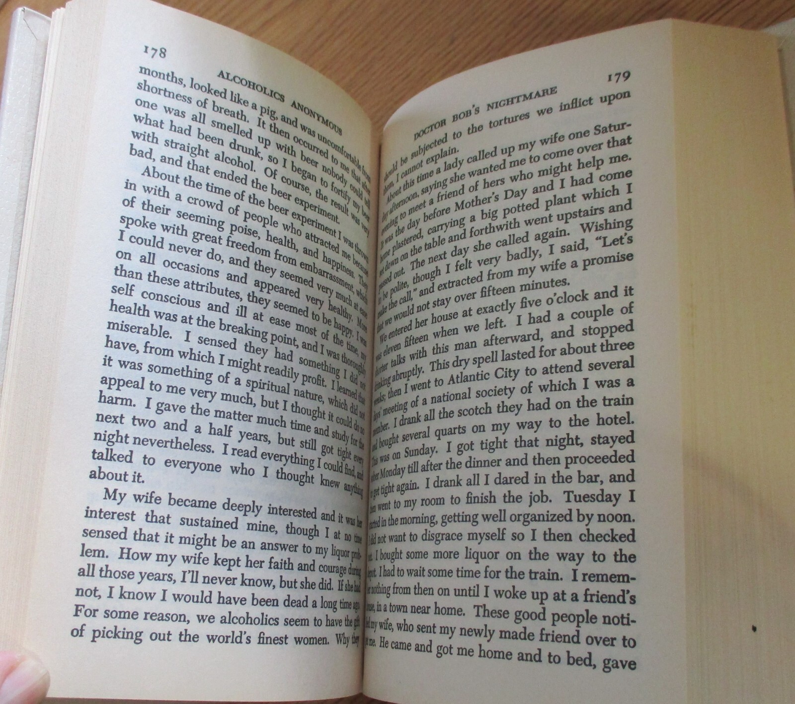 Alcoholics Anonymous: The Big Book – softcover – Now hardcover with slip on dj