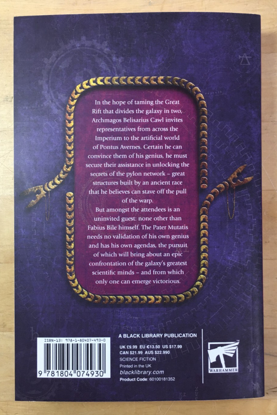 Genefather by Guy Haley – 2024, Paperback, Warhammer 40k Black Library – New