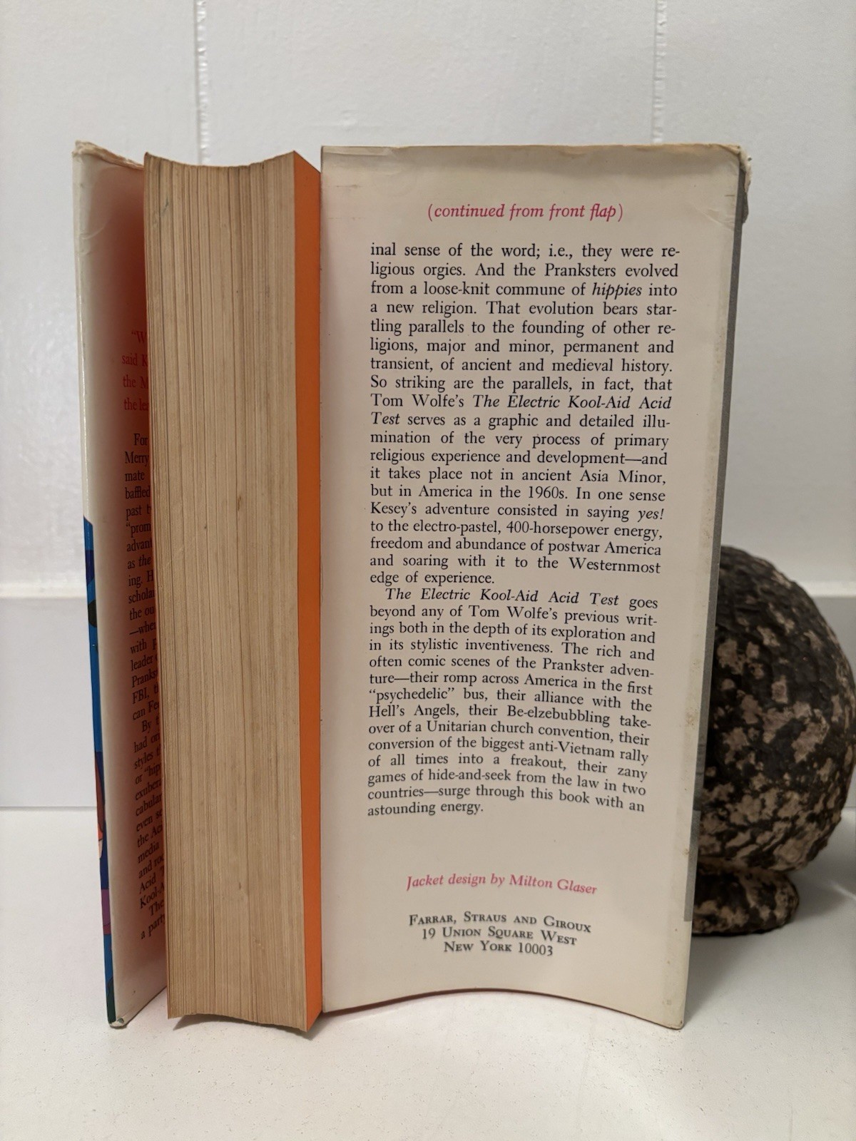 Tom Wolfe The Electric Kool-Aid Acid Test 1st Edition Stated First Printing 1968