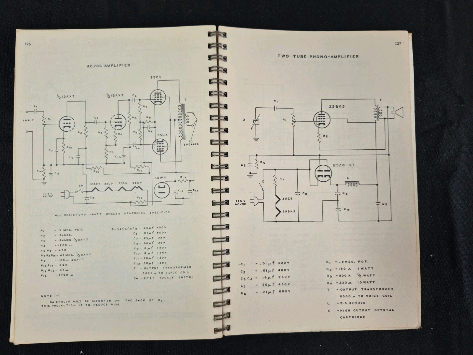 1950s GE Electronic Tubes Essential Characteristics General Electric Tube Manual