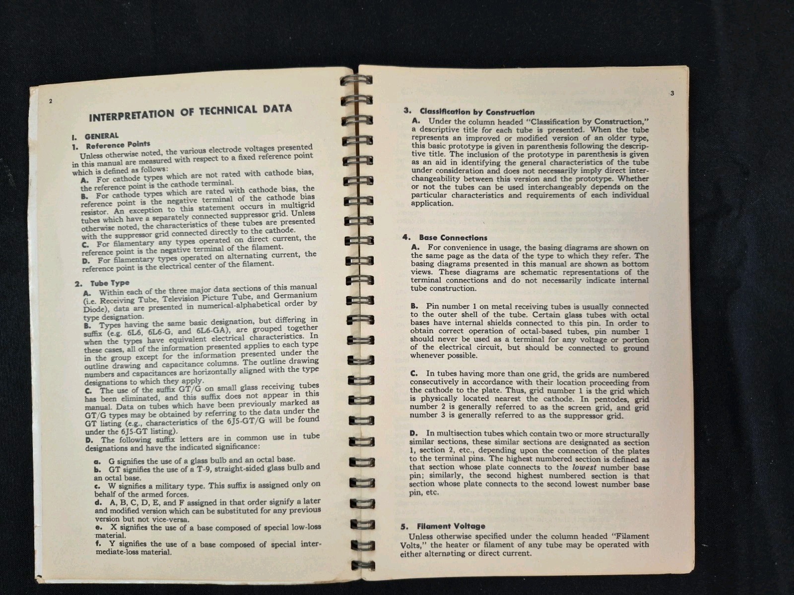 1950s GE Electronic Tubes Essential Characteristics General Electric Tube Manual