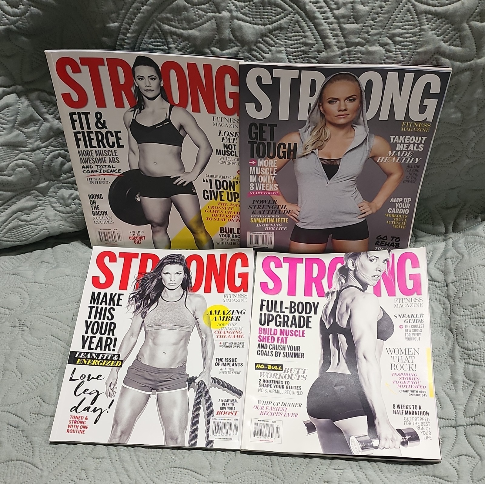STRONG Fitness MAGAZINE for Women May Jun Jul Aug Sept Oct 2015 Jan Feb 2016