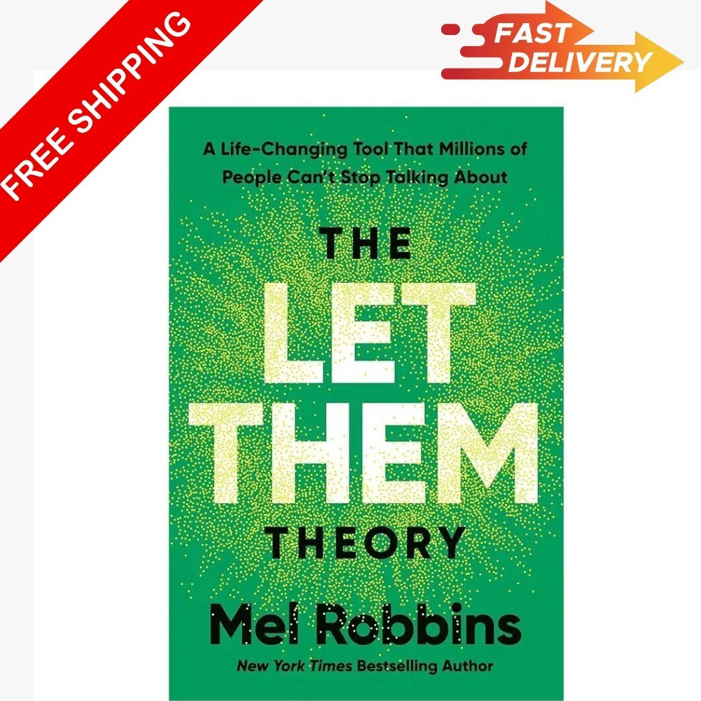 The Let Them Theory by Mel Robbins – Paperback (English) . Free Shipping (USA)