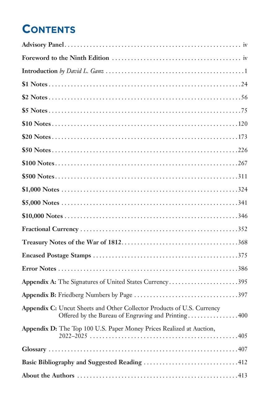 Official Red Book Guide United States Paper Money US Currency Catalog 2024 New