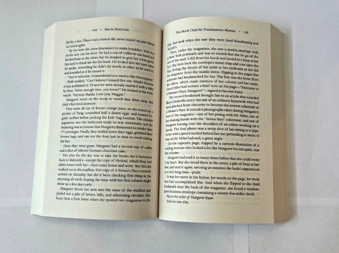 Theo of Golden, Home, The Cellist of Sarajevo, Book Club for Troublesome Women