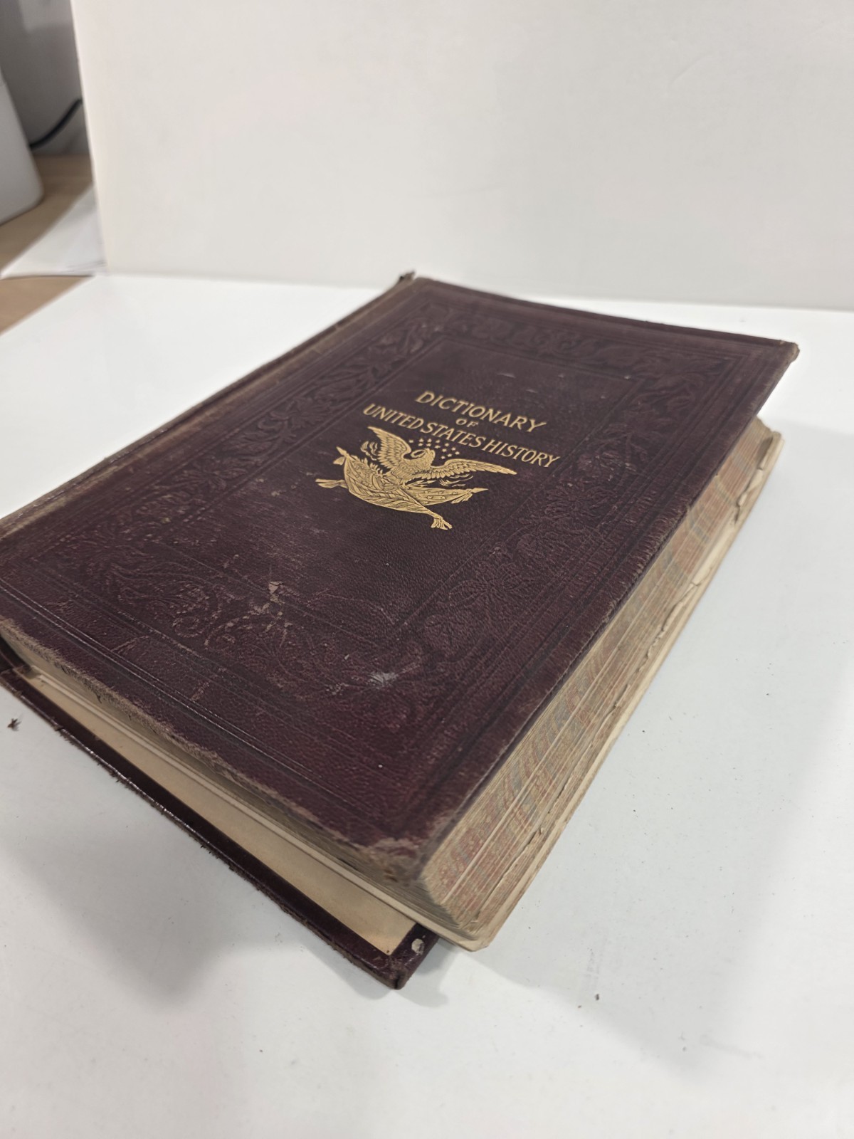 Dictionary Of United States History 1897 By J Franklin Jameson