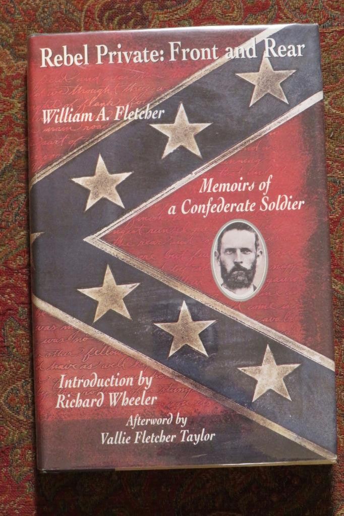 SIGNED – REBEL PRIVATE FRONT & REAR – CONFEDERATE TEXAS BRIGADE MEMOIR CIVIL WAR