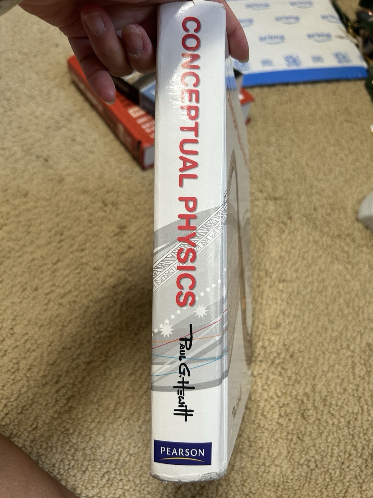 Prentice hall Conceptual physics High School Physics program Text Book Pearson