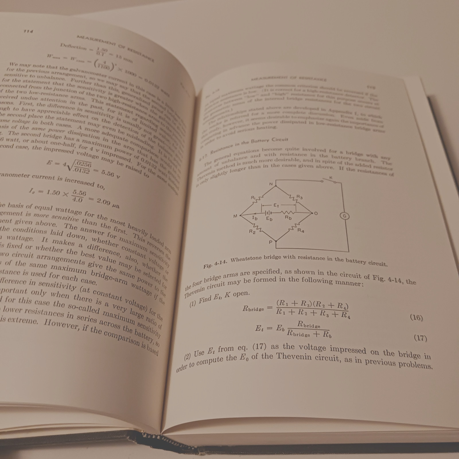 Basic Electrical Measurements 2nd Ed Hardcover Melville Stout Prentice Hall 1962