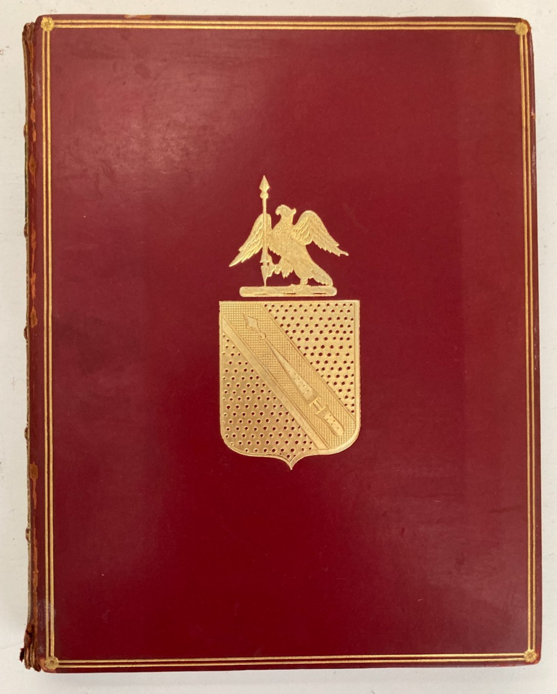 1928 Shakespeare SONNETS Bayntun Riviere Leather Binding Gilt Arms