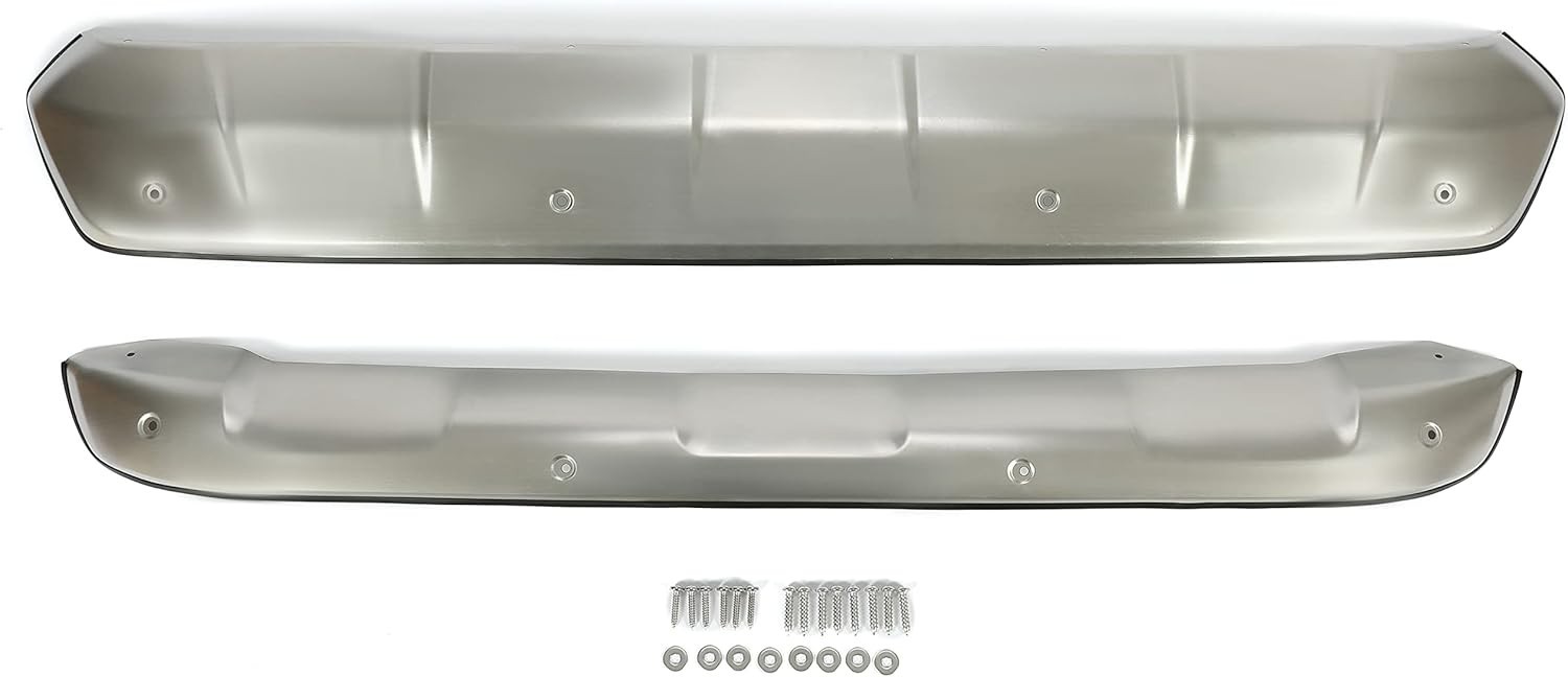 Front & Rear Bumper Board Lower Valance Compatible with 2019-2023 Toyota RAV4 RA