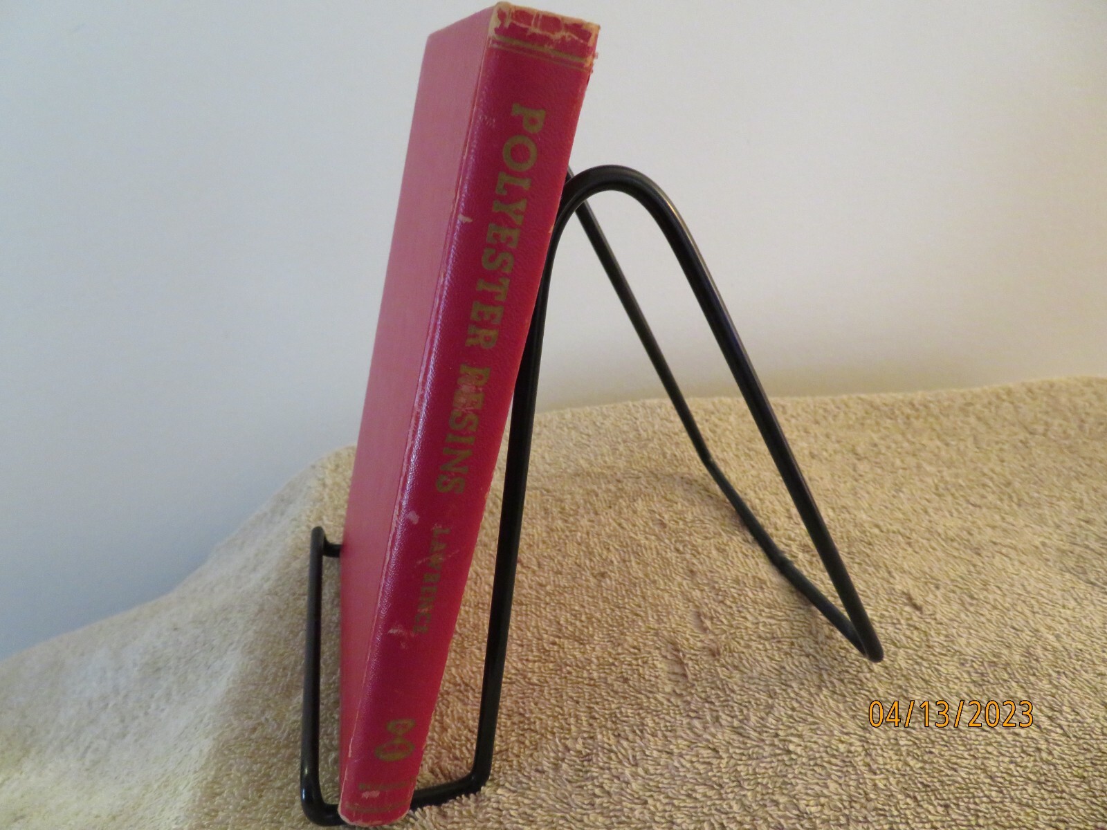 Polyester Resins HC 1962 John Lawrence Reinhold Plastics Applications Series