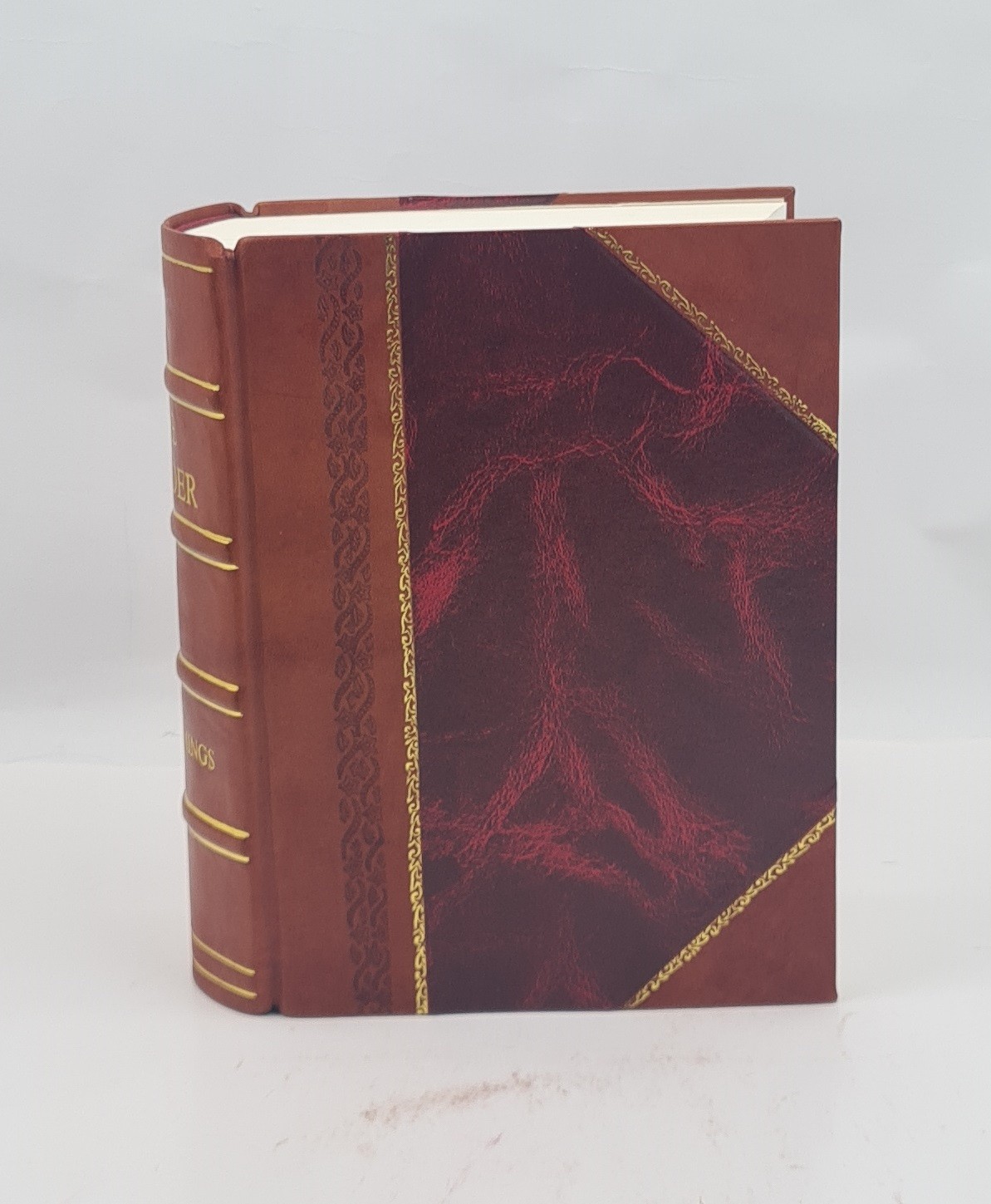 The Rudder (Pedalion) Of The Metaphorical Ship Of The One Holy C [Leather Bound]