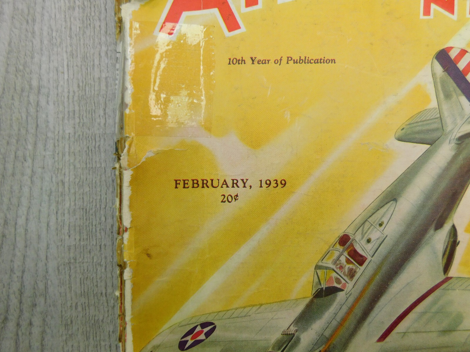 MODEL AIRPLANE NEWS FEB JUN JUL AUG 1939 Planes WII Boeing Vintage Magazine Lot