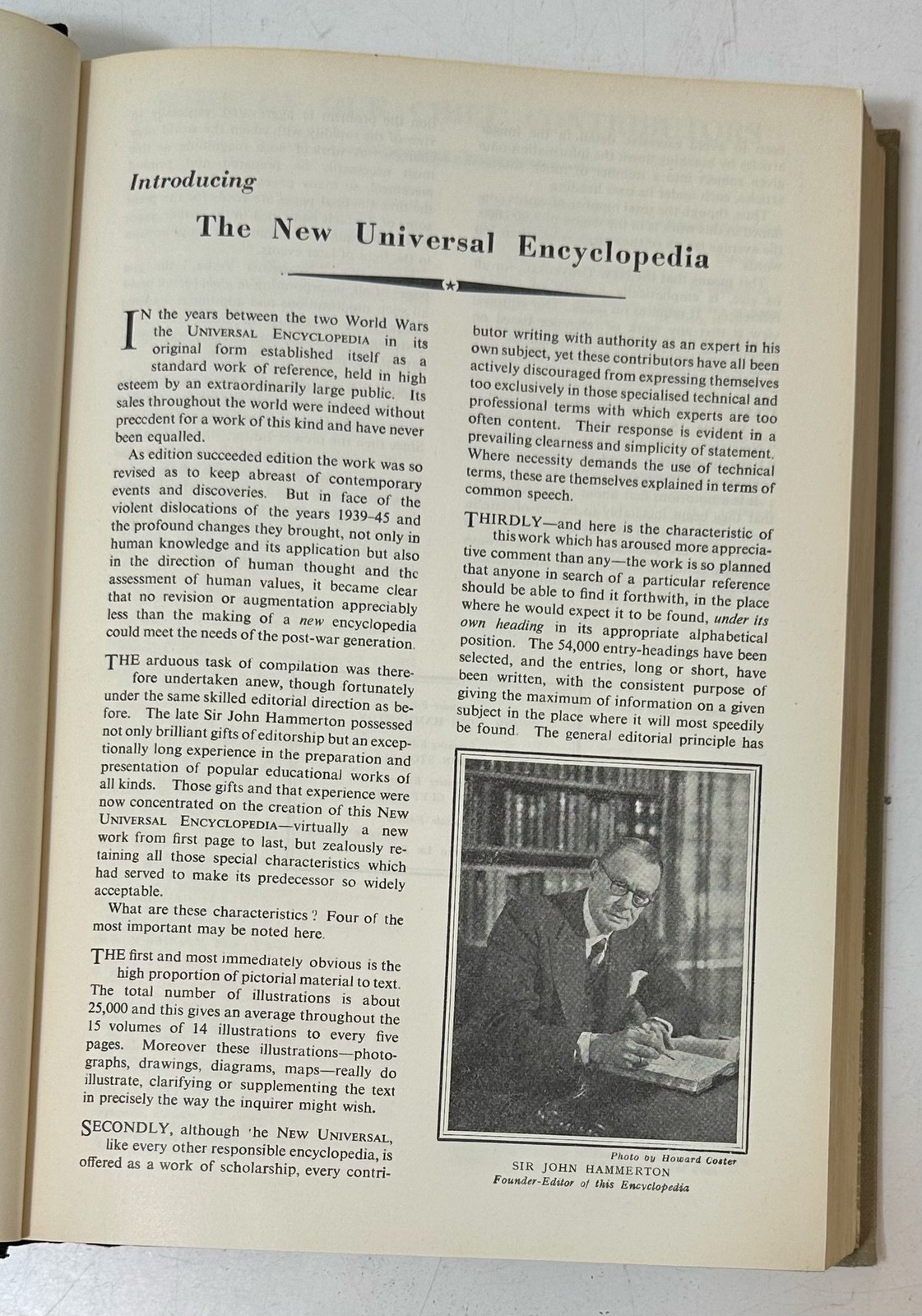 New Universal Encyclopedia 15 Volume Set John Hammerton HB with Novissima Verba