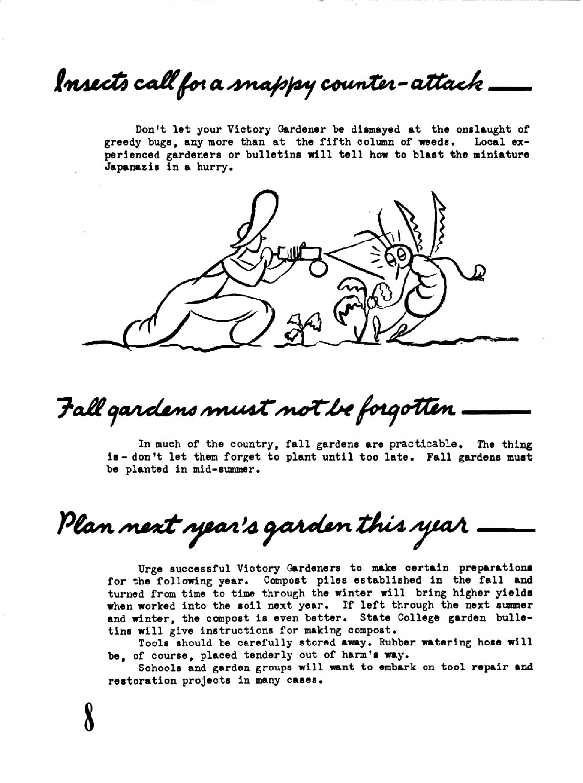 1943 Victory Garden Leader’s Handbook