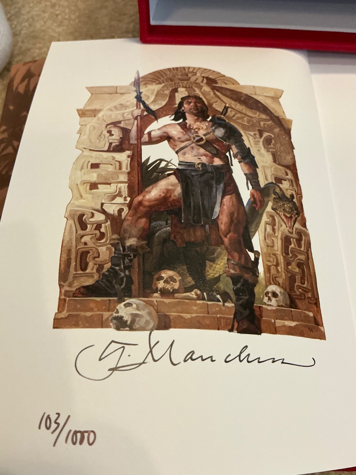 CONAN OF CIMMERIA by R.E. Howard Volume 3 #103/1000 Greg Manchess 2005 LTD/ED NM