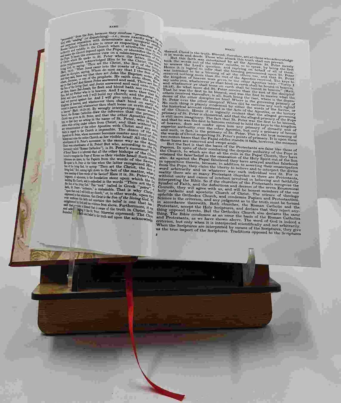 The Rudder (Pedalion) Of The Metaphorical Ship Of The One Holy C [Leather Bound]