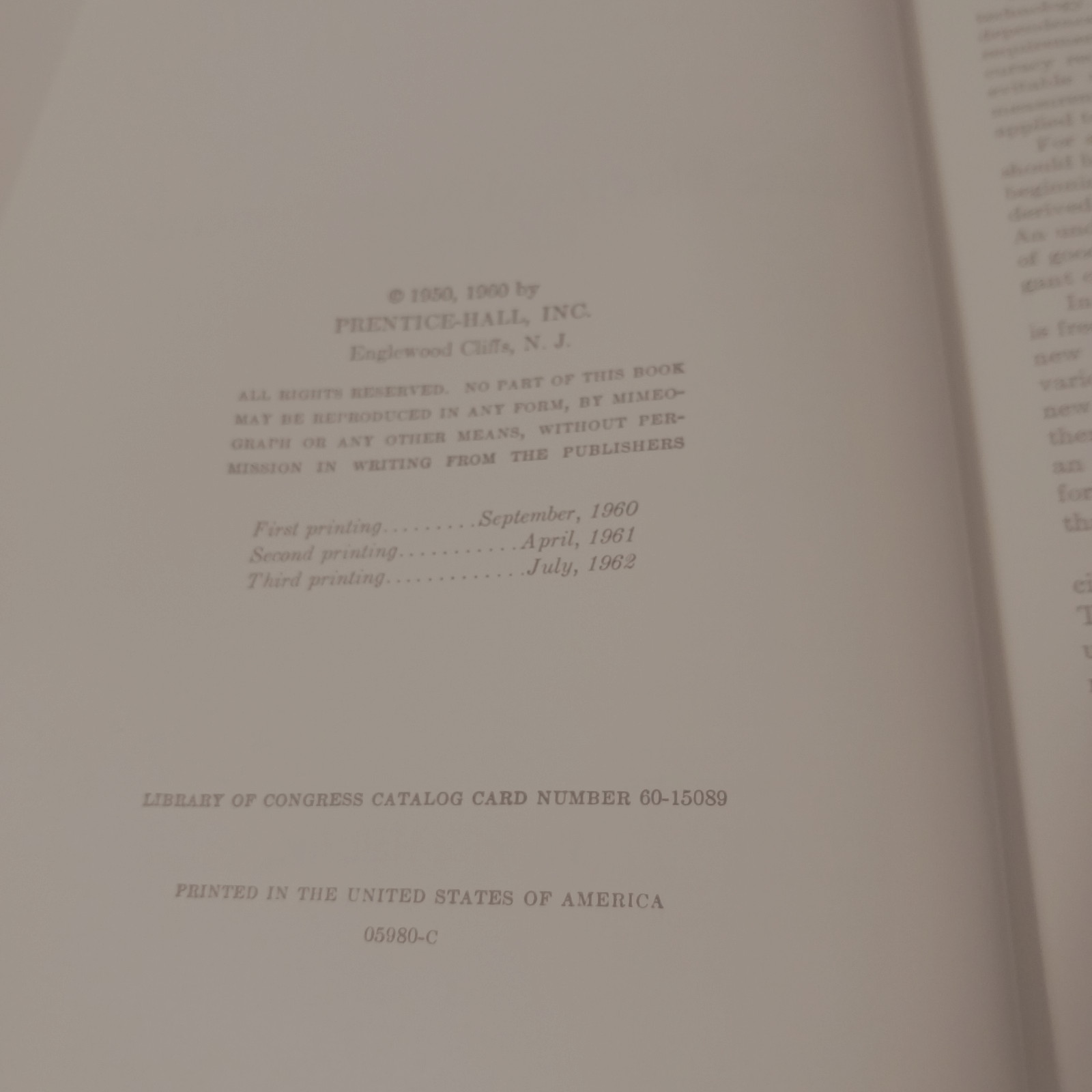 Basic Electrical Measurements 2nd Ed Hardcover Melville Stout Prentice Hall 1962