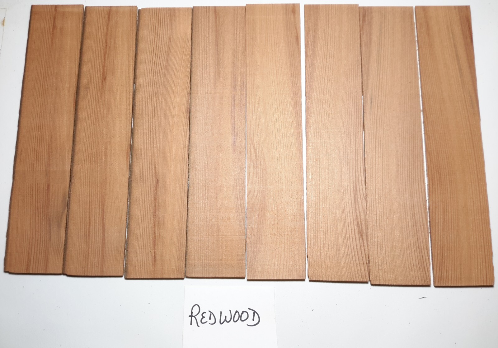 Unsanded Craft Wood, Knife Scales, Bookmarks U Pick Species 1/8″ x 1 5/8″ x 8″
