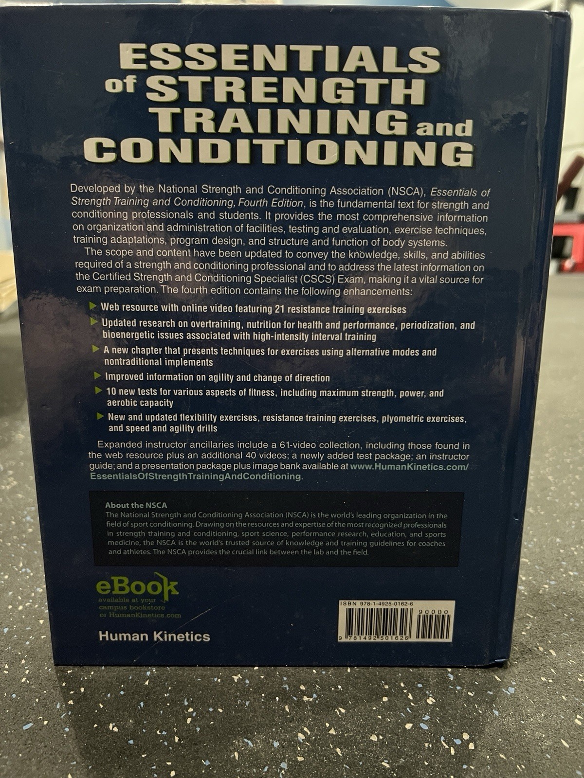 Haff Essentials of Strength Training and Conditioning (4th Ed. 2021) – Like New!