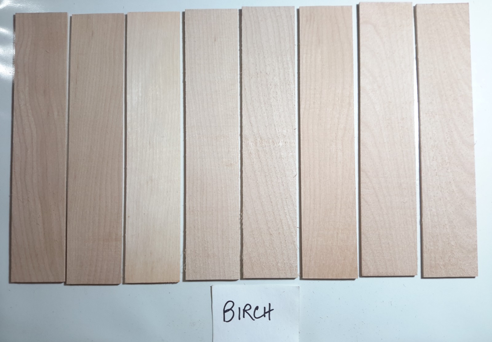 Unsanded Craft Wood, Knife Scales, Bookmarks U Pick Species 1/8″ x 1 5/8″ x 8″