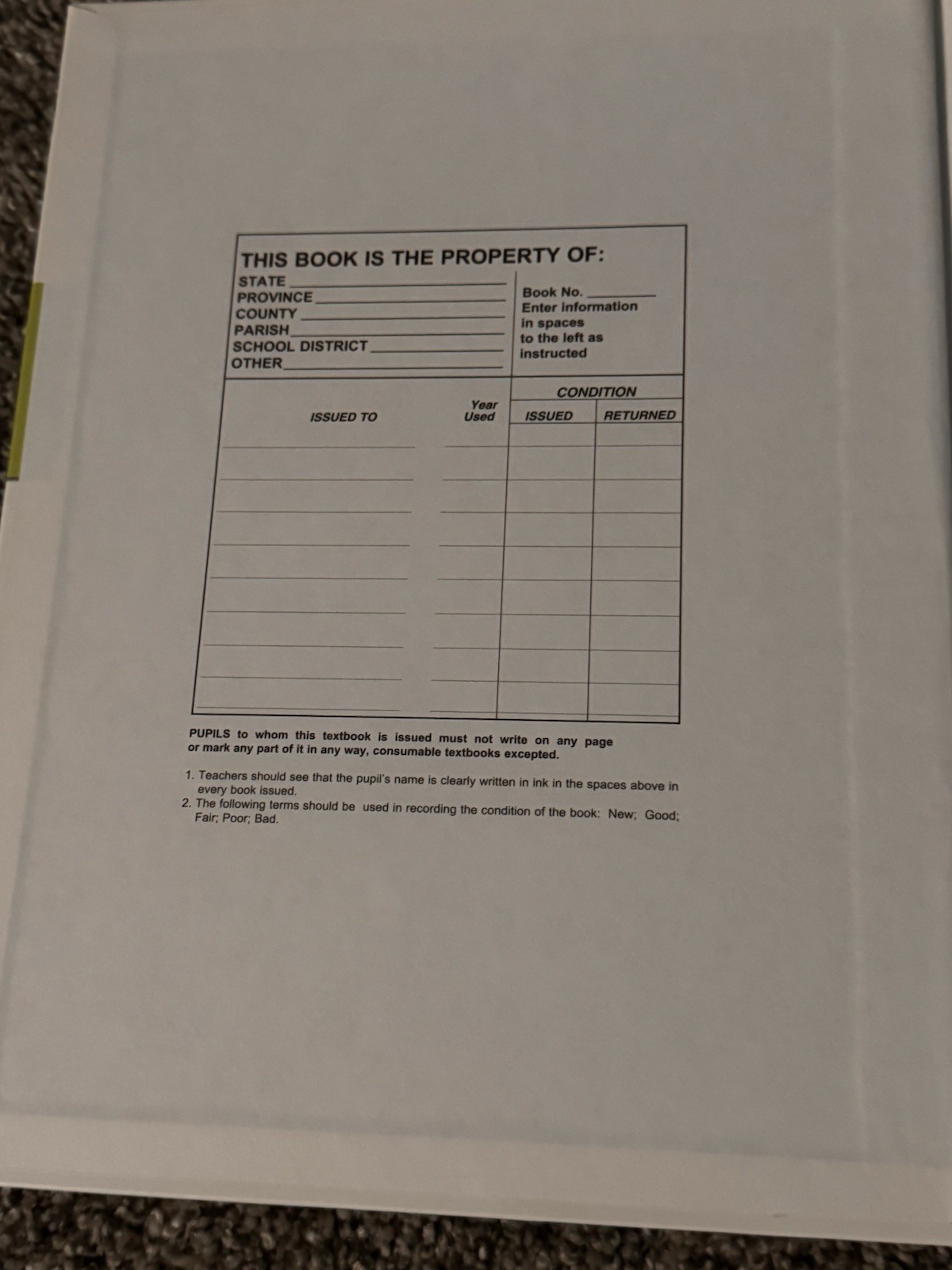 Chemistry Pearson Hardcover Textbook High School Student Edition Like NEW 2017