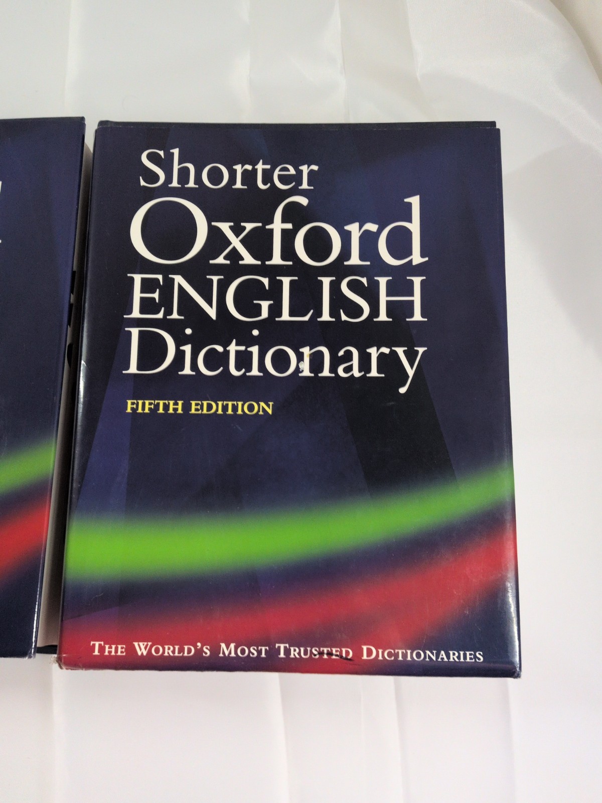 Shorter Oxford English Dictionary Fifth Edition 2-Volume Hardcover Set 2003