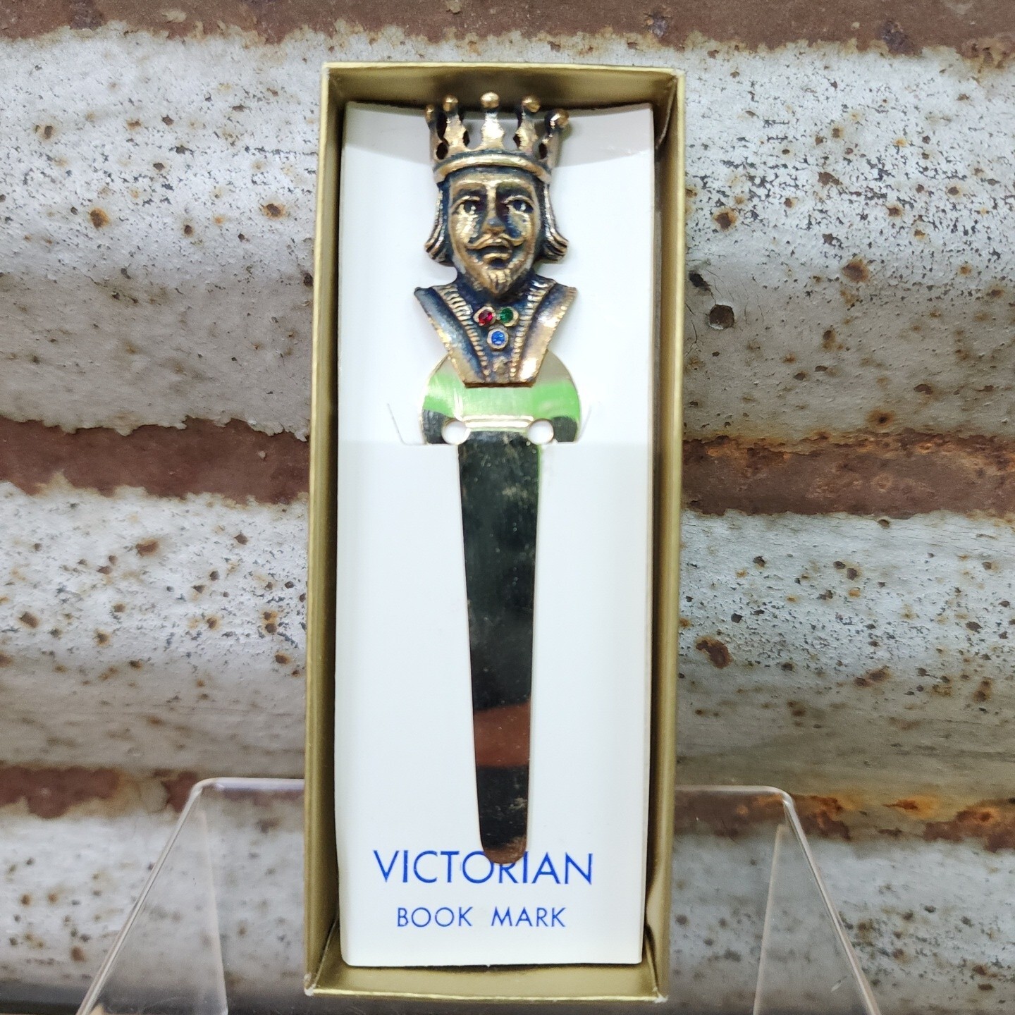Victorian Bookmark Metal Unbranded With Original Packaging Box