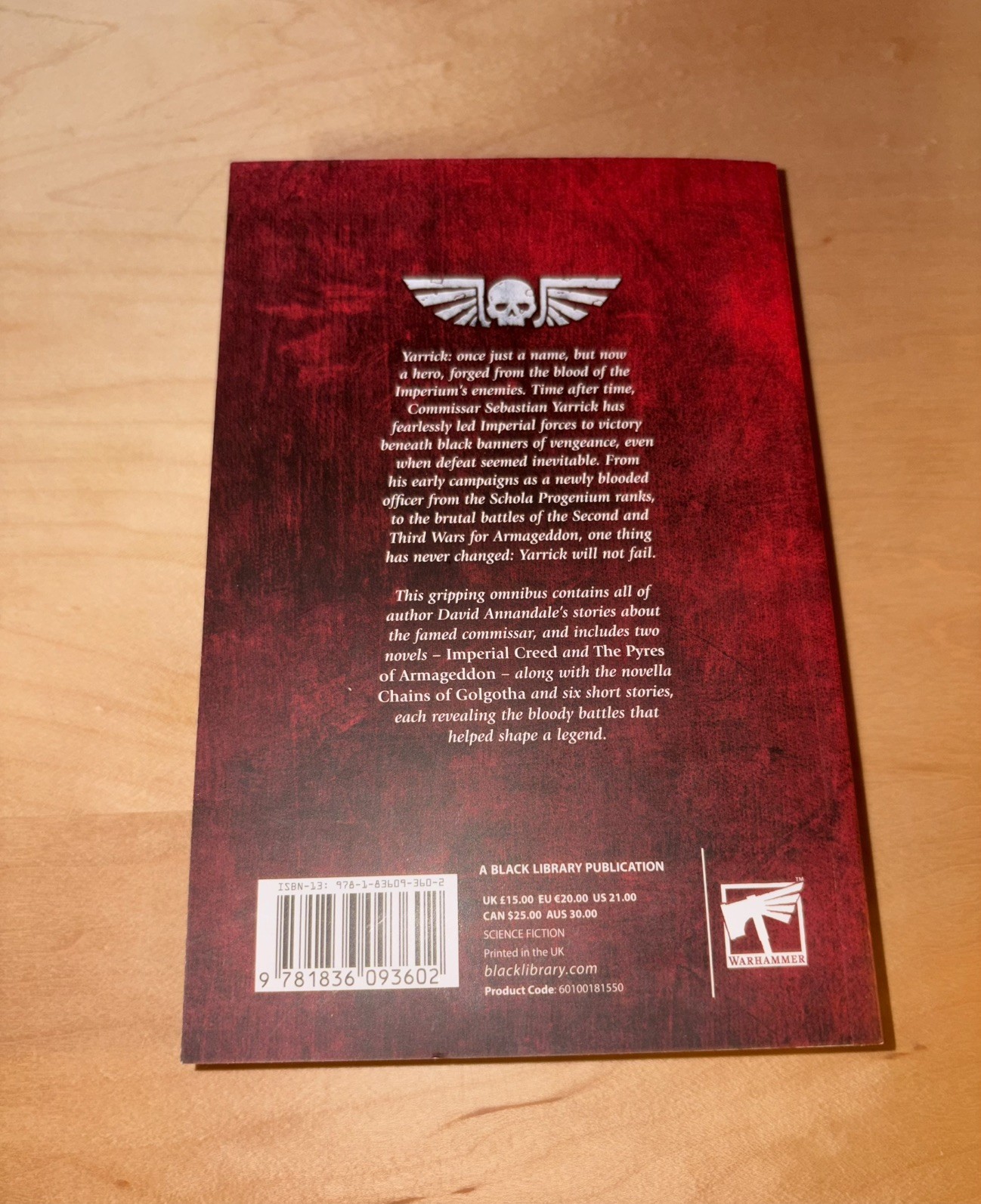 Yarrick the Omnibus Warhammer 40,000 Black Library Next Day Shipping