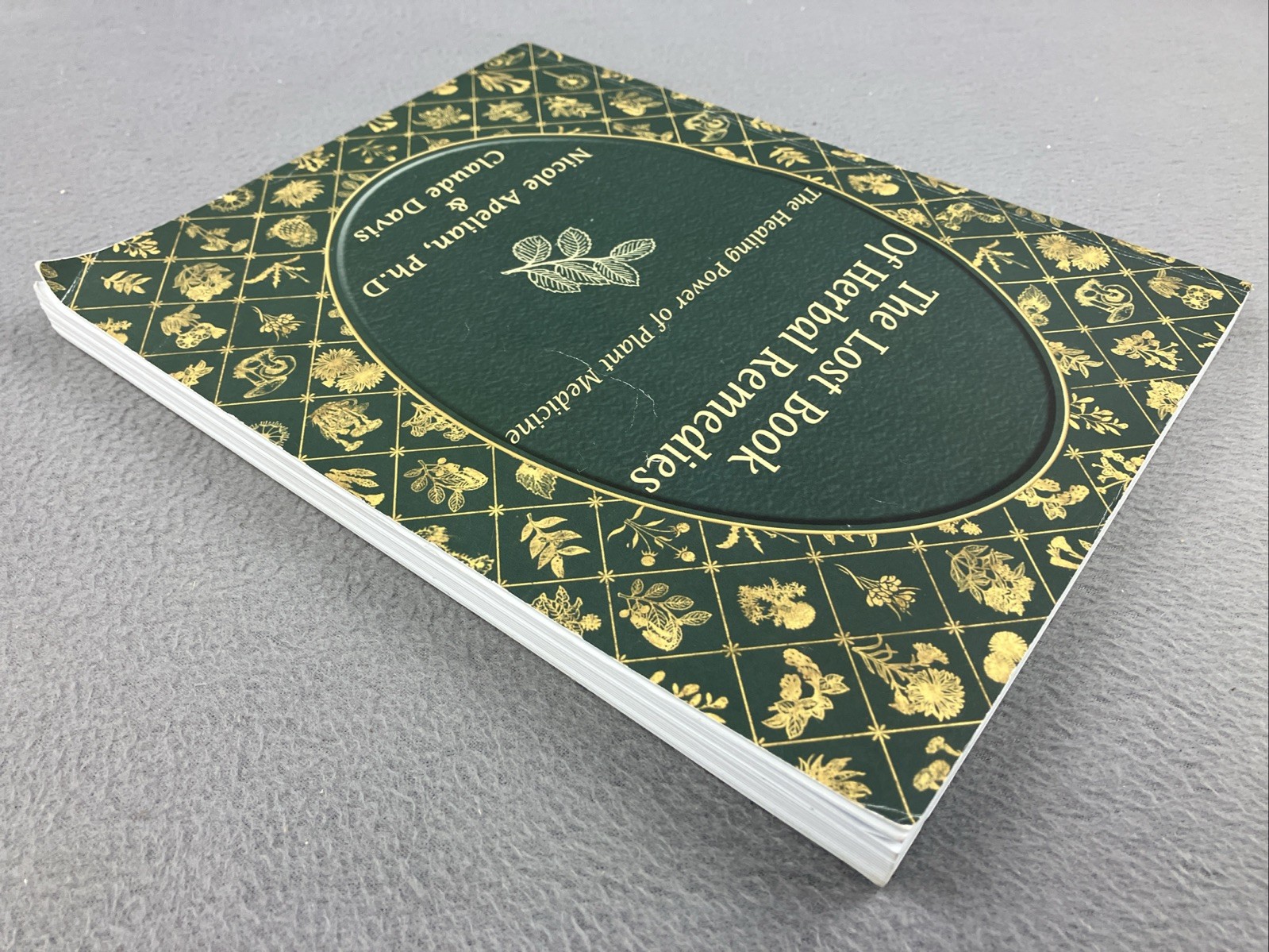 The Lost Book of Herbal Remedies (paperback with color pictures) Herbs Recipes