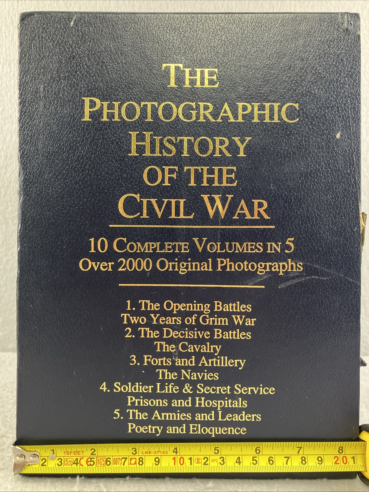 THE PHOTOGRAPHIC HISTORY OF THE CIVIL WAR 10 Vols in 5 Set Blue & Grey Press