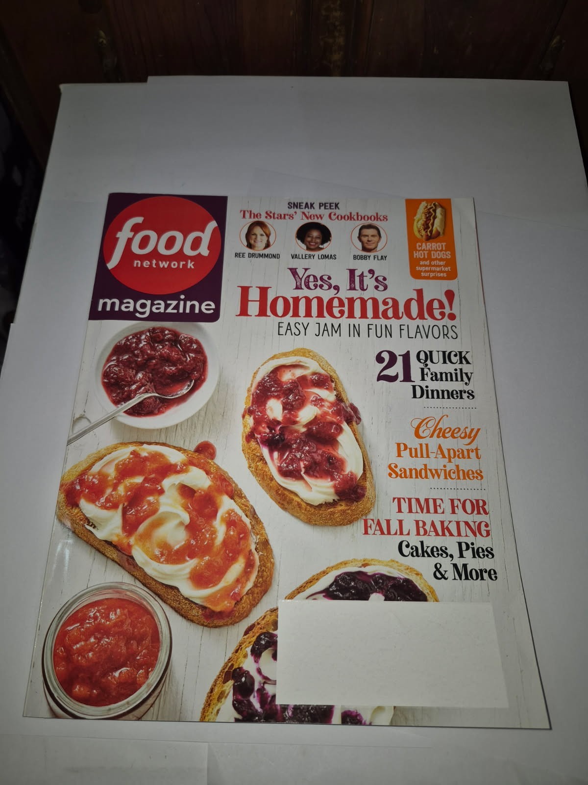 Food Network Magazine – September 2021 Issue – “Yes, It’s Homemade!” LR20