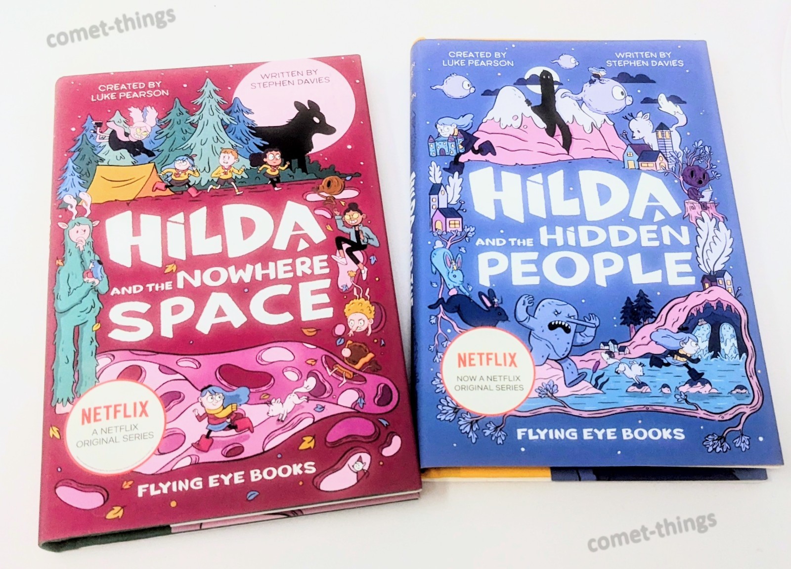 LOT 5 HILDA by Luke Pearson ~ Great Parade Hidden People Netflix Children’s