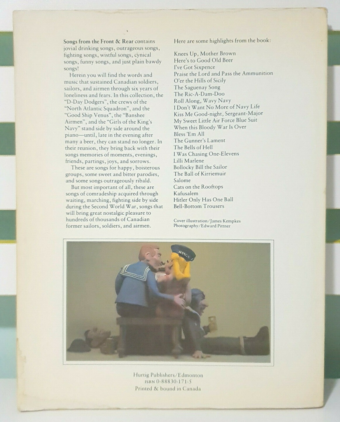 Songs From the Front & Rear: Canadian Servicemen’s Songs by Anthony Hopkins!