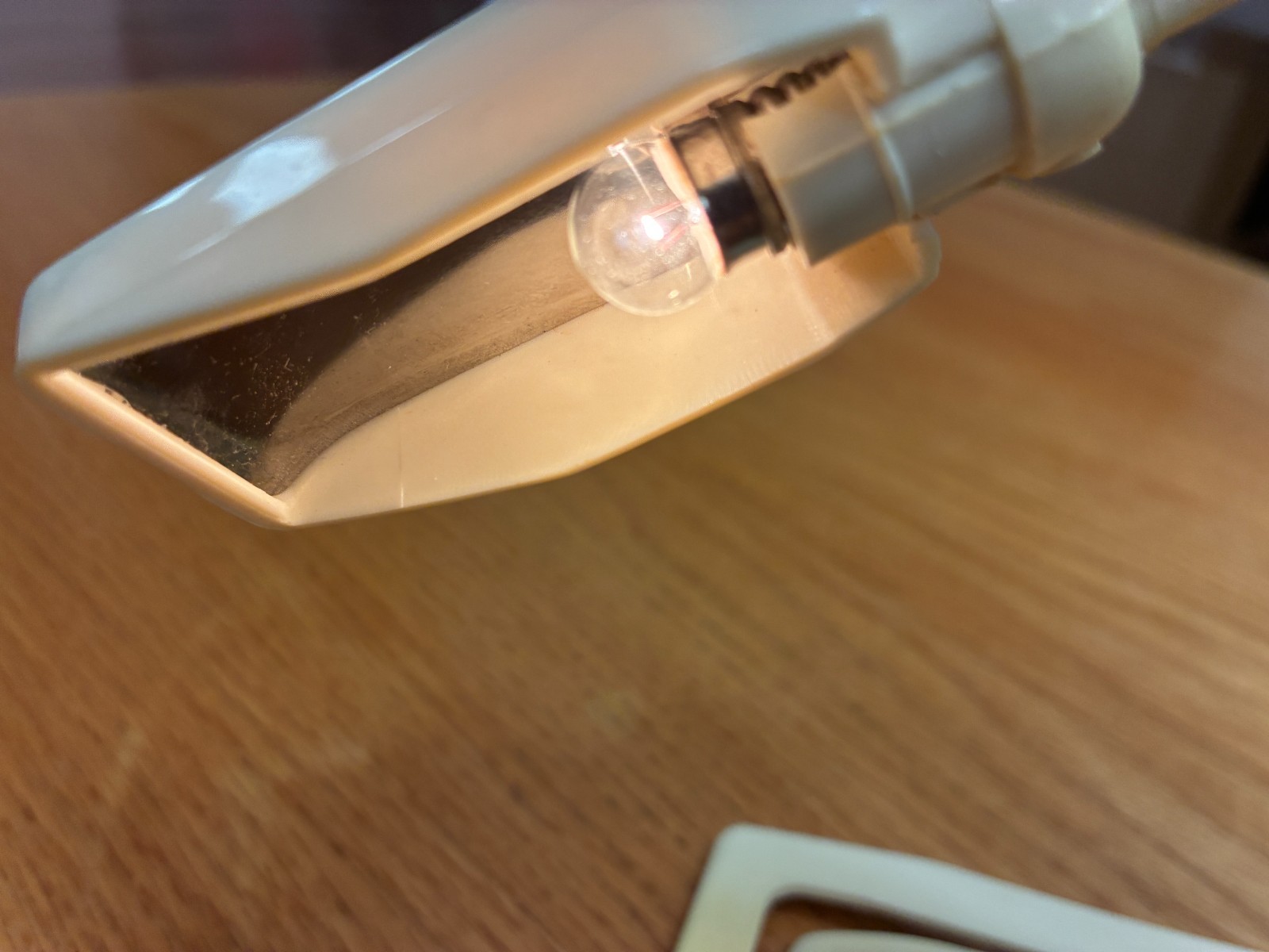 Vintage book light from the 1980s (unbranded), tested [READ DESCRIPTION]