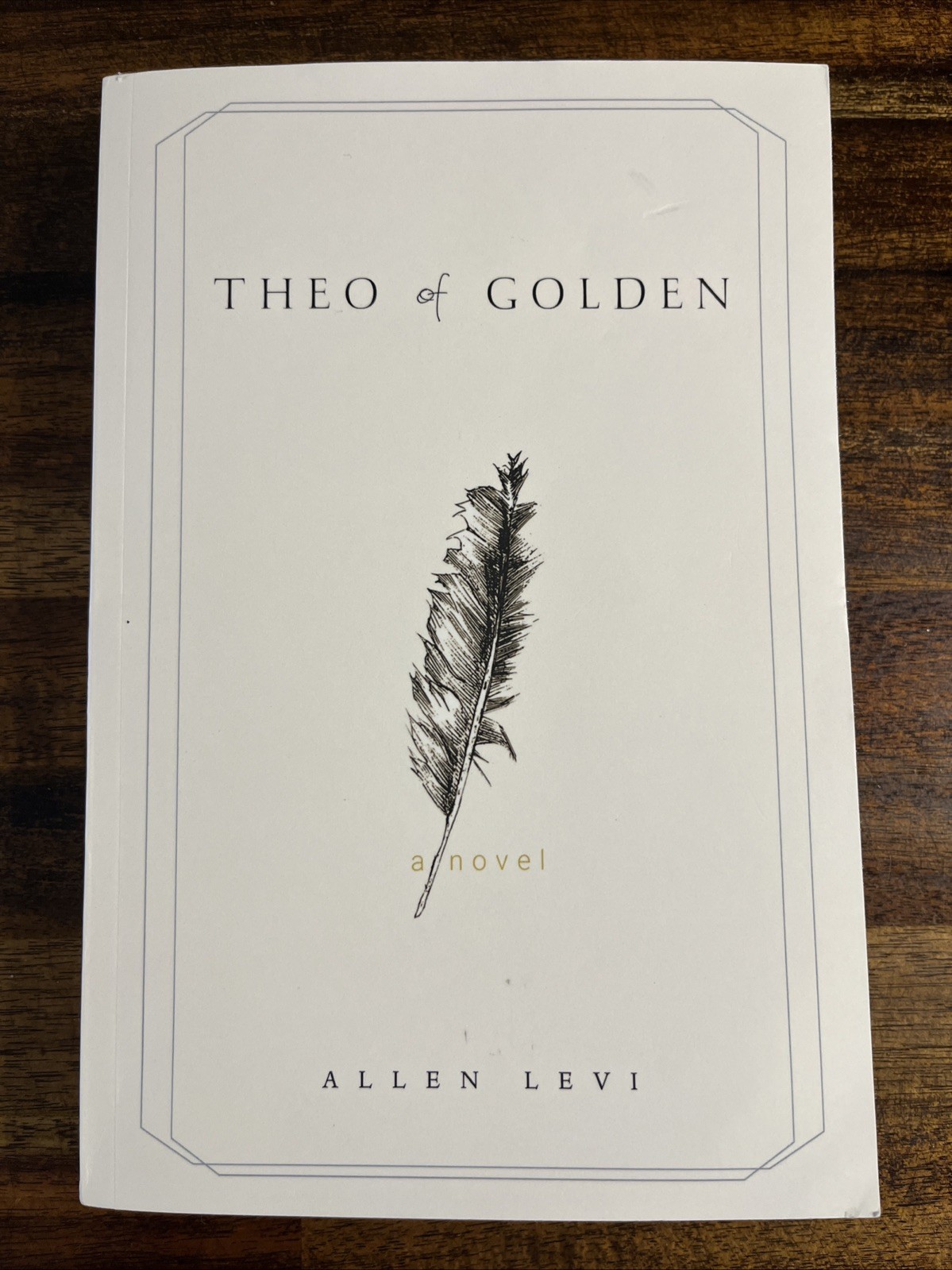 Theo of Golden Allen Levi RARE SELF PUBLISHED True 1st Edition STATED TPB