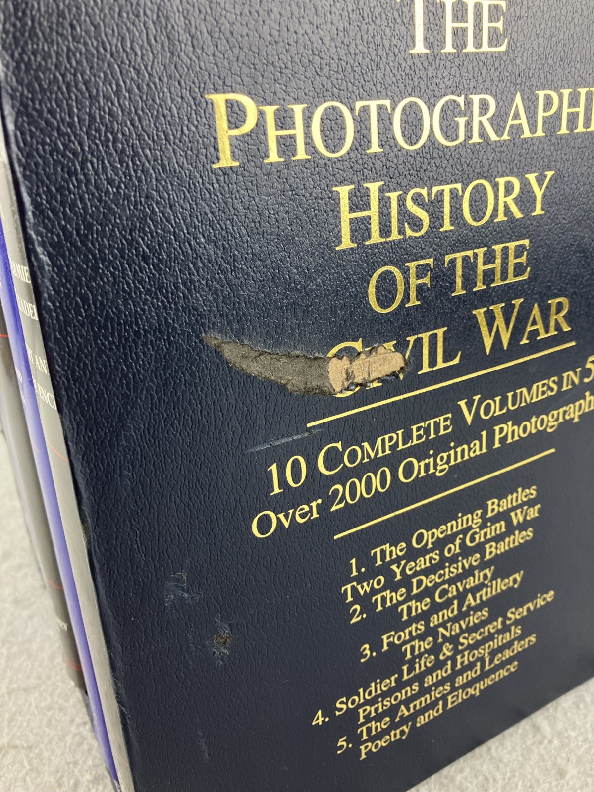 THE PHOTOGRAPHIC HISTORY OF THE CIVIL WAR 10 Vols in 5 Set Blue & Grey Press