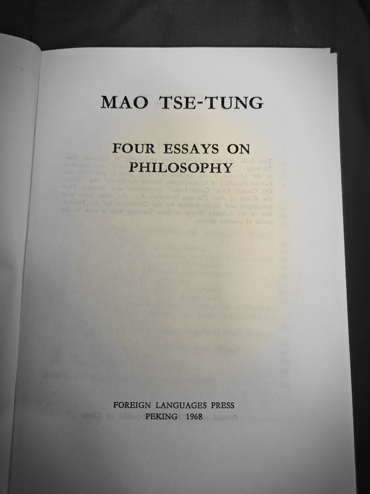 Seven “Communist Classics” by Marx, Engles, Lenin, Stalin, Mao. Only $9.88/book.