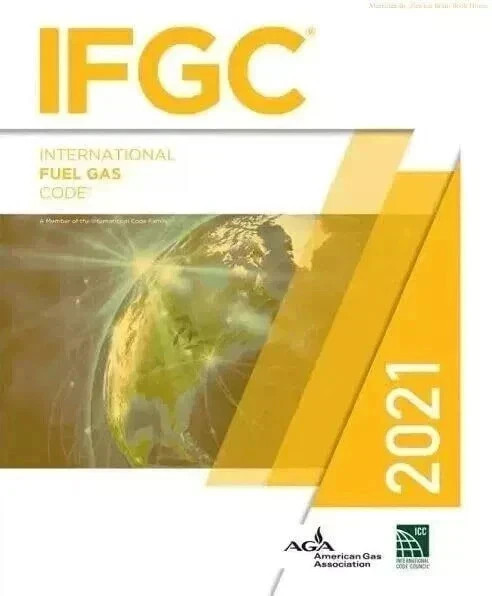 IFGC 2021 , International Fuel Gas Code 2021 Paperback ICC Brand New and SealedO