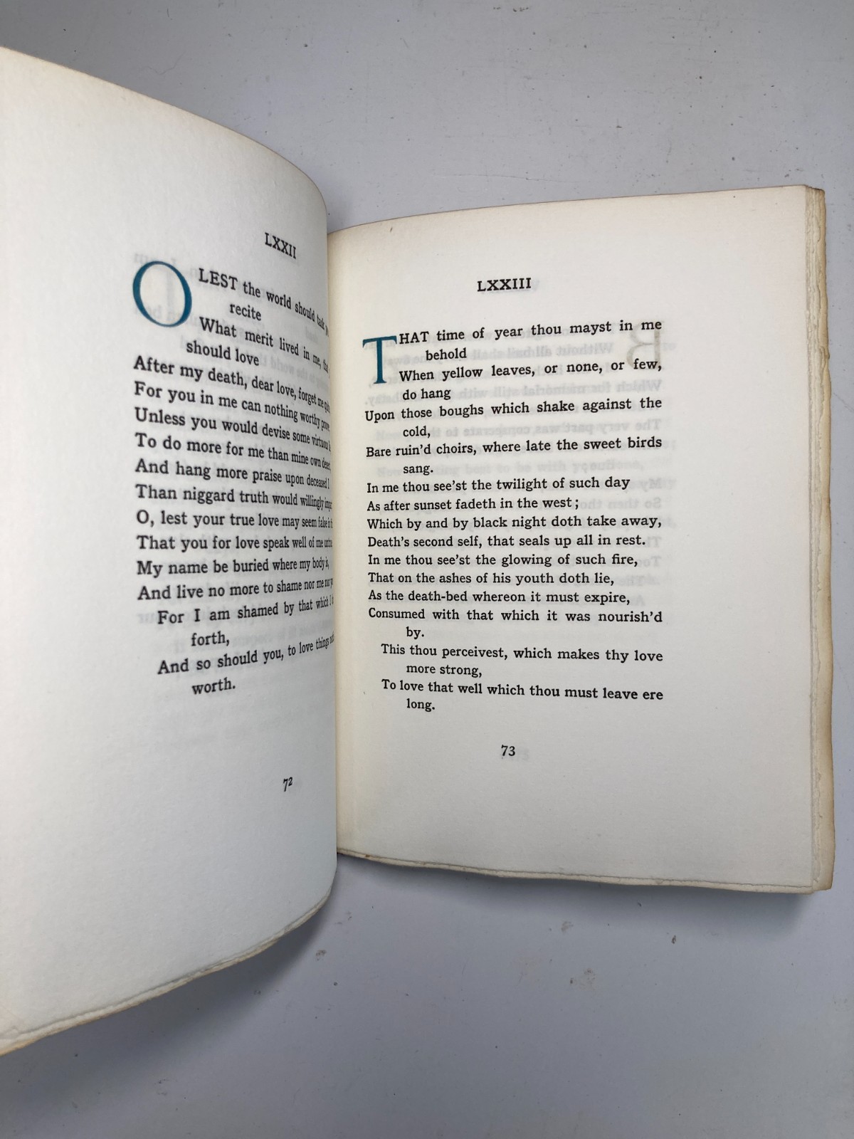1928 Shakespeare SONNETS Bayntun Riviere Leather Binding Gilt Arms