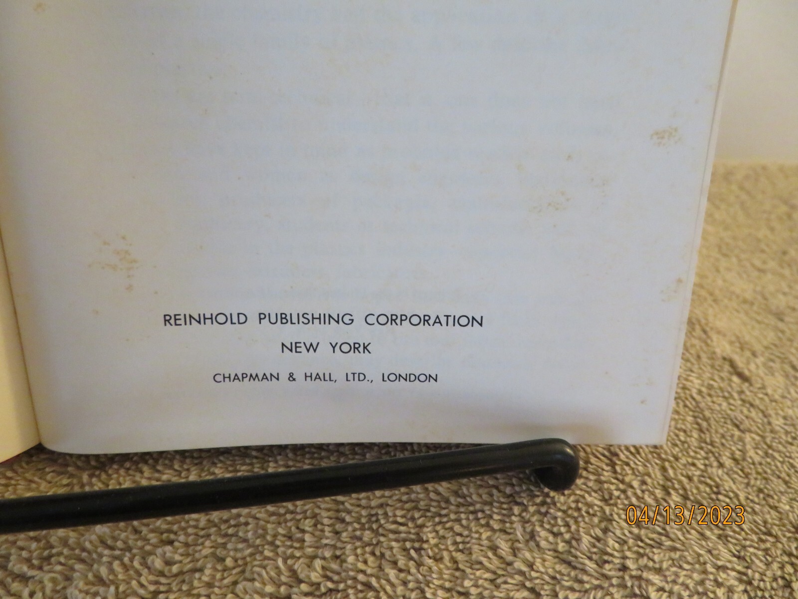 Polyester Resins HC 1962 John Lawrence Reinhold Plastics Applications Series