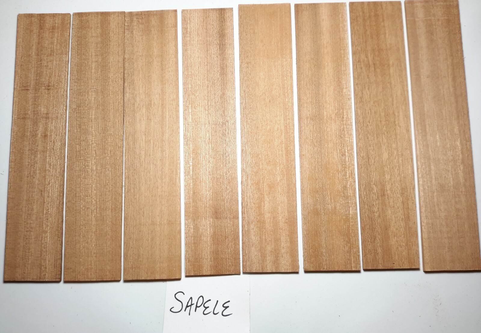 Unsanded Craft Wood, Knife Scales, Bookmarks U Pick Species 1/8″ x 1 5/8″ x 8″