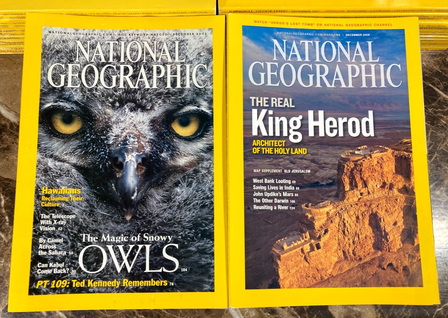 National Geographic Magazine 1968-2024 Lot of 10 Random Pick G-VG No Duplicates