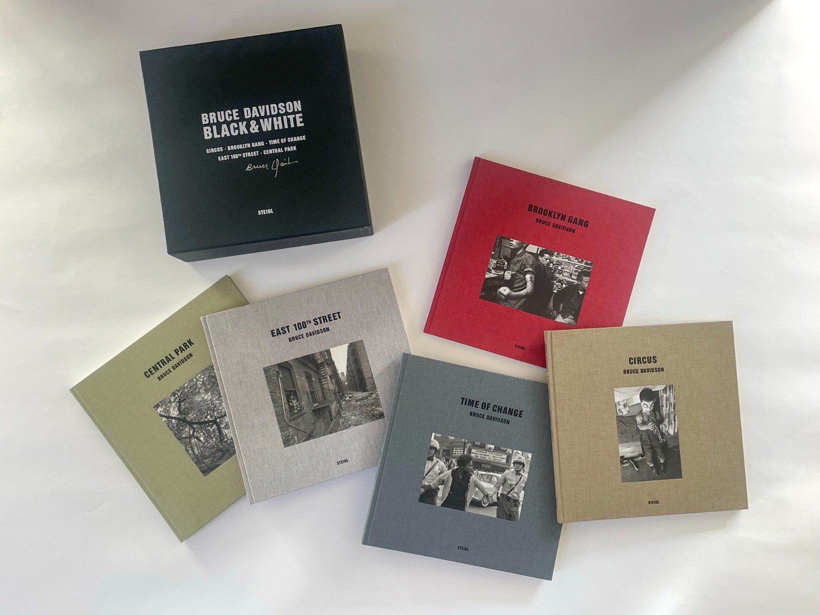Bruce Davidson’s Black & White new signed on slipcase and in Volume 1