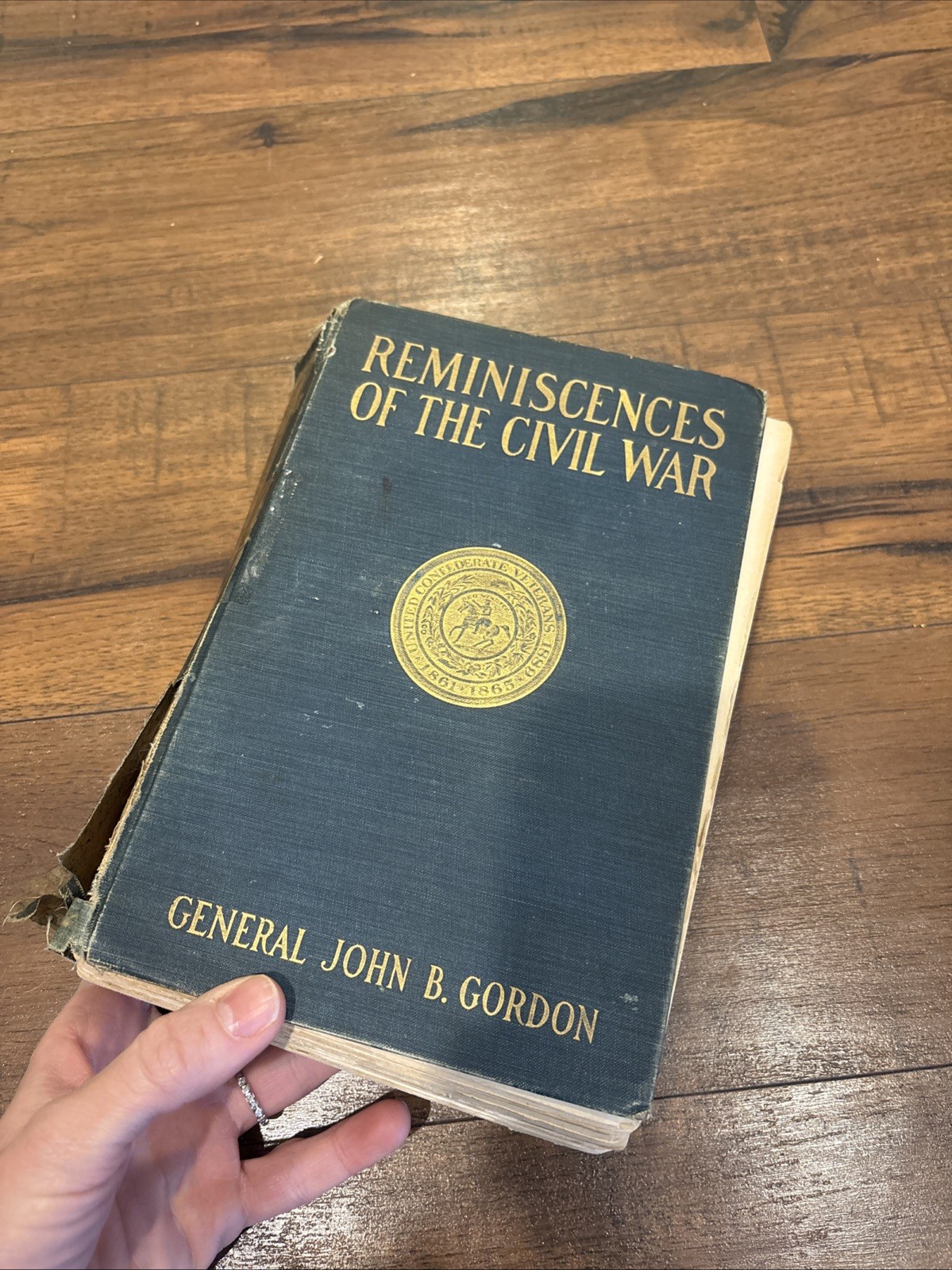 Reminiscences Of The Civil War by Gordon, General John B. 1904 edition NY