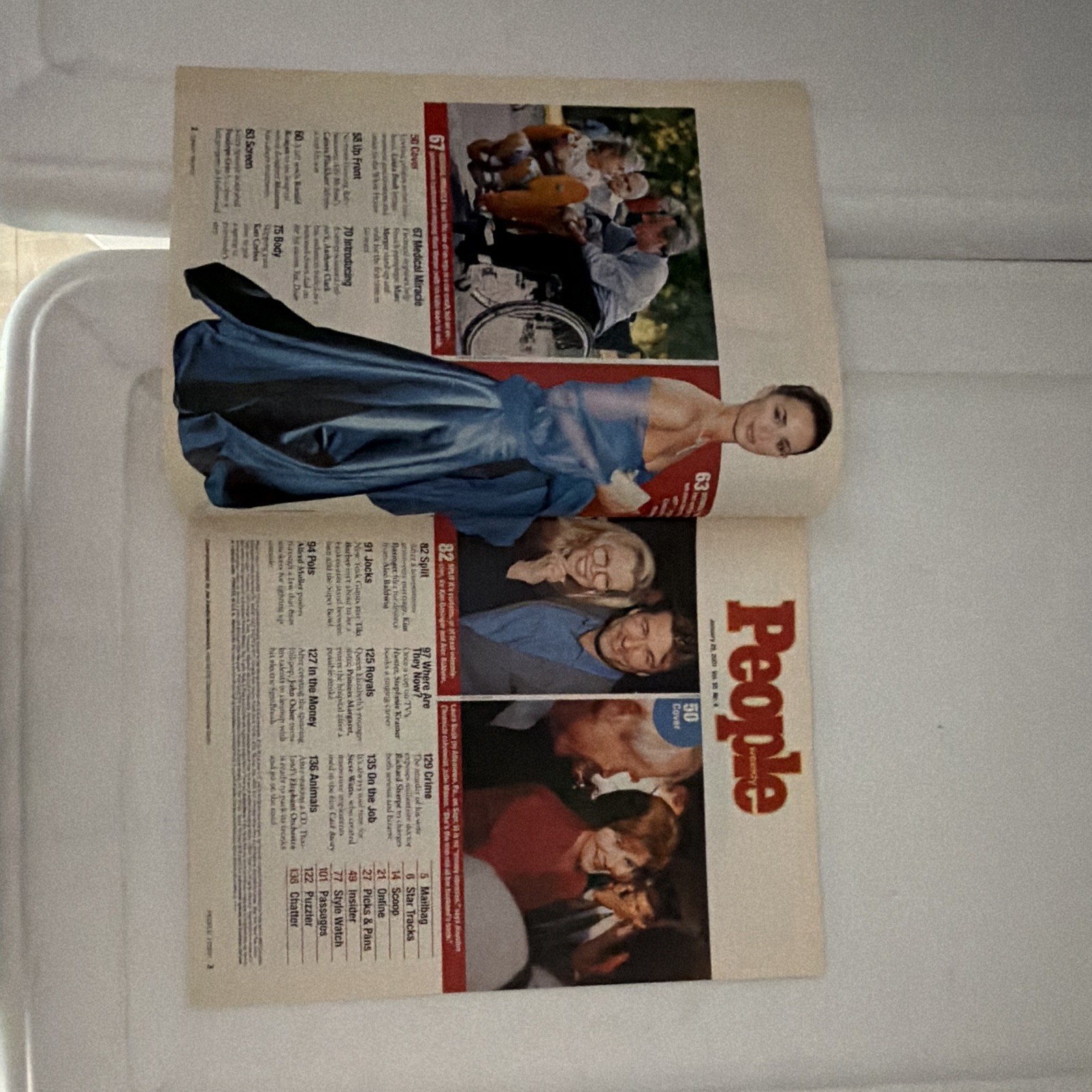 People Weekly January 29 2001 Issue New First Lady Laura Bush